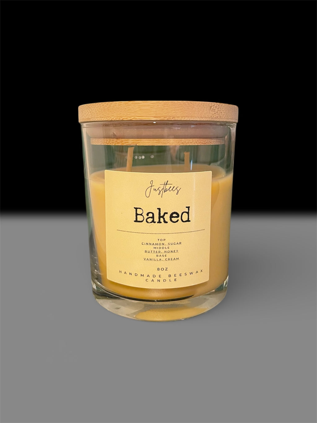 Snickerdoodle Scented Beeswax Candle