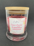 Sugar Coated Vanilla Beeswax Candle