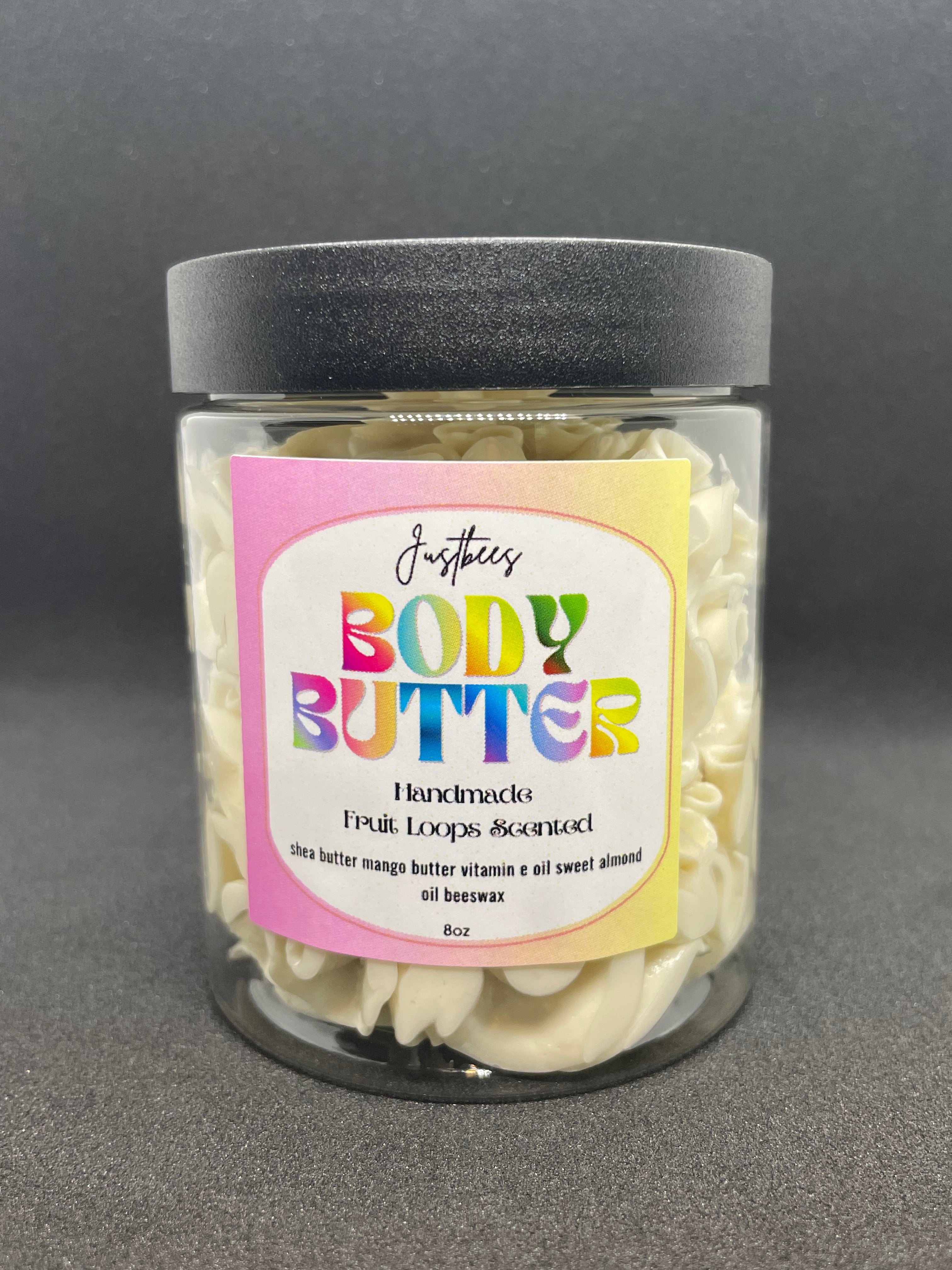 Handmade Body Butter Fruit Loops Scented