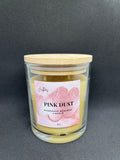 Pink Dust Beeswax Candle