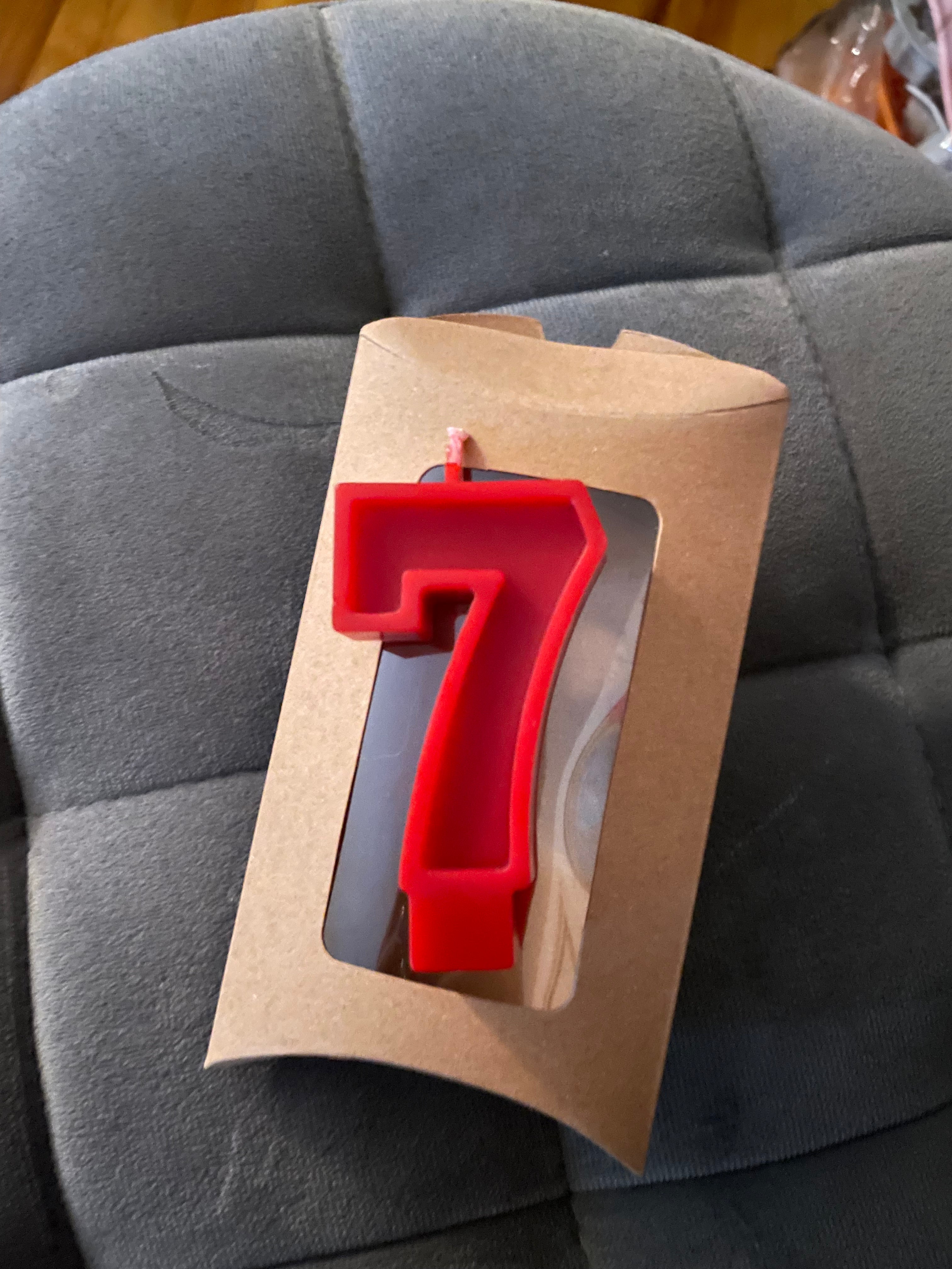 Beeswax Candle Number