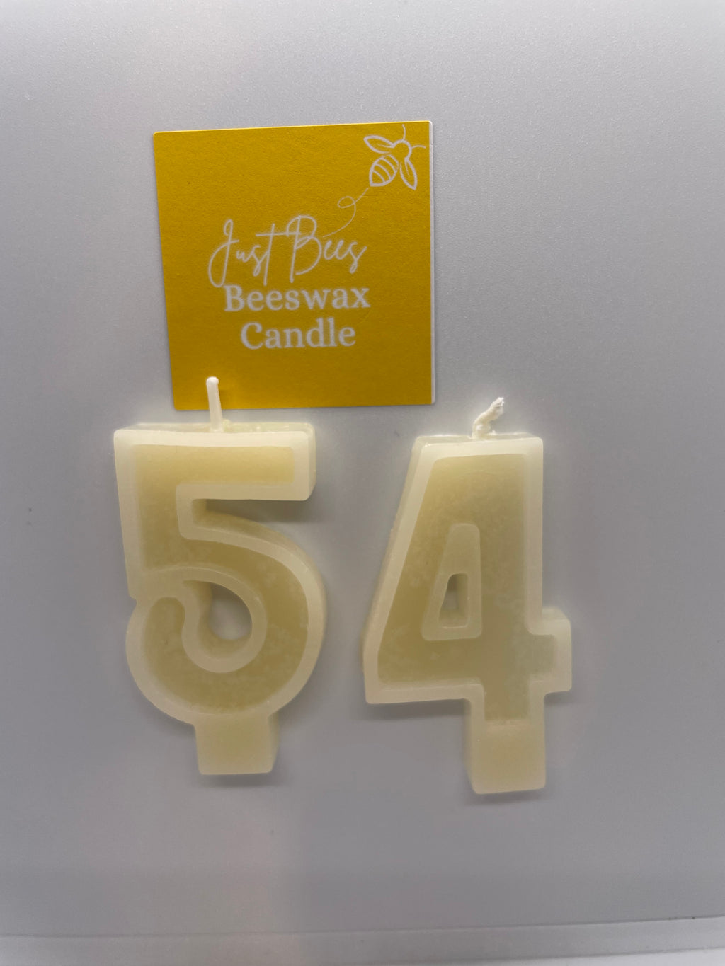 Beeswax Candle Number