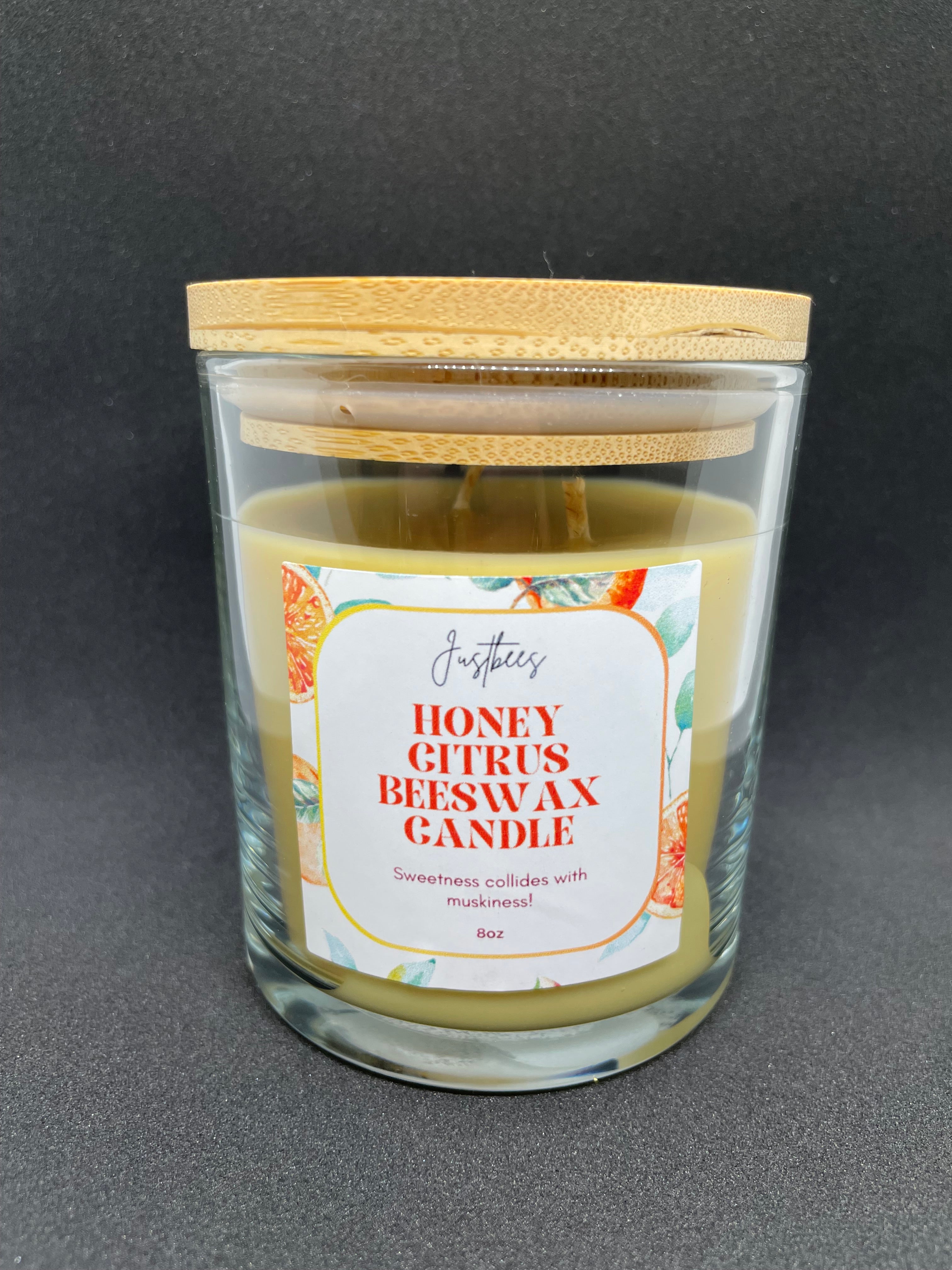 Citrus Beeswax Candle