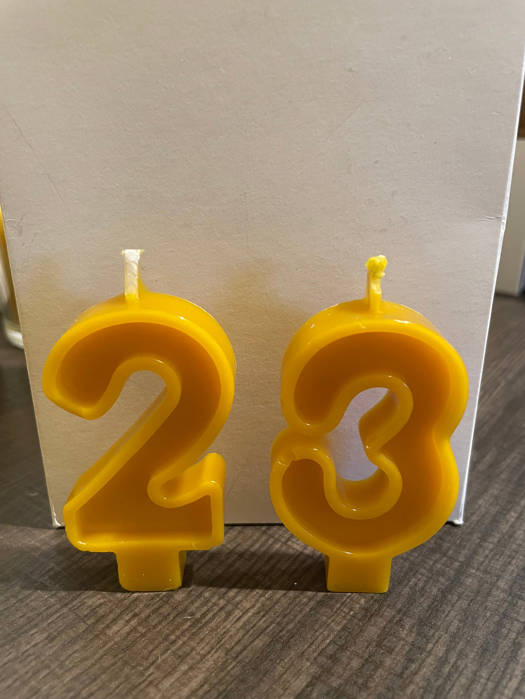 Beeswax Candle Number