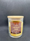 Chocolate Fudge Scented Beeswax Candle